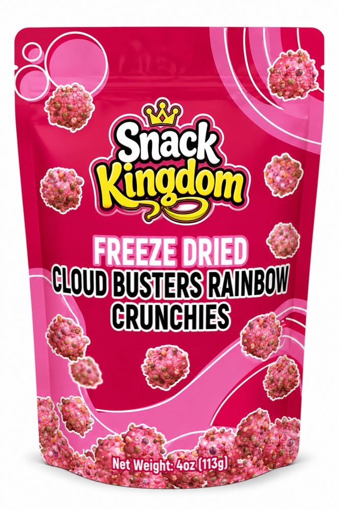 Freeze Dried Cloud Busters Rainbow Crunchies 4oz