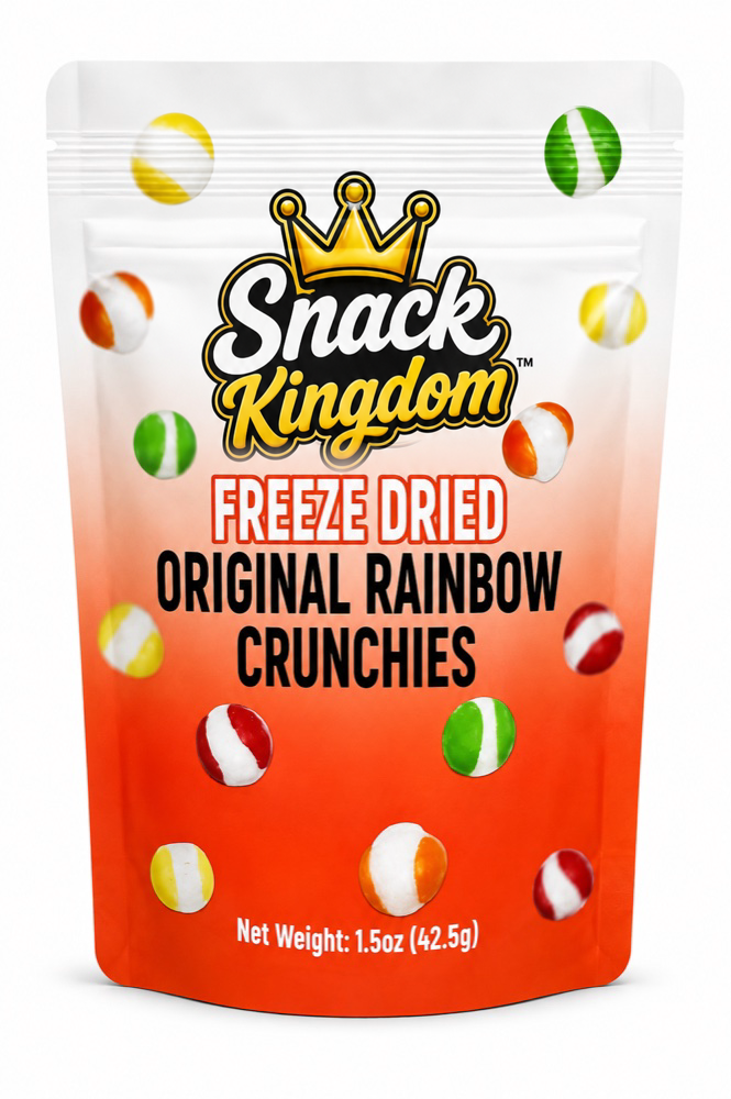 Freeze Dried Original Rainbow Crunchies 1.5oz