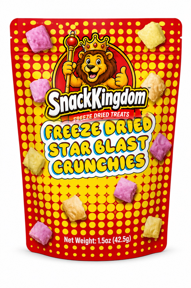 Freeze Dried Star Blast Crunchies 1.5oz