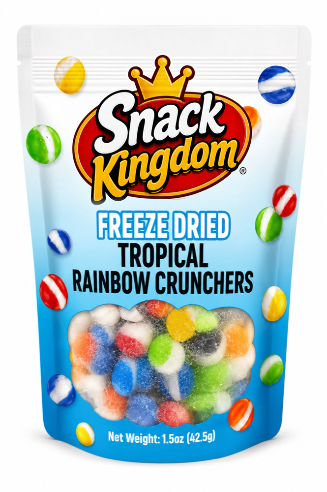 Freeze Dried Tropical Rainbow Crunchies 1.5oz