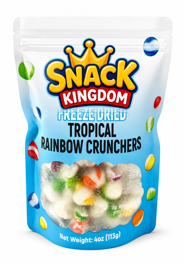Freeze Dried Tropical Rainbow Crunchers 4oz
