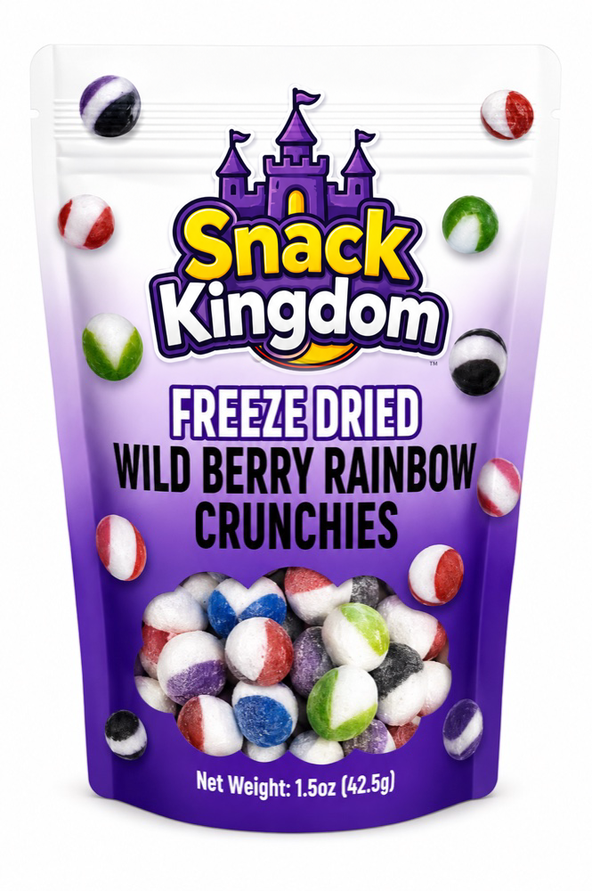 Freeze Dried Wild Berry Rainbow Crunchies 1.5oz
