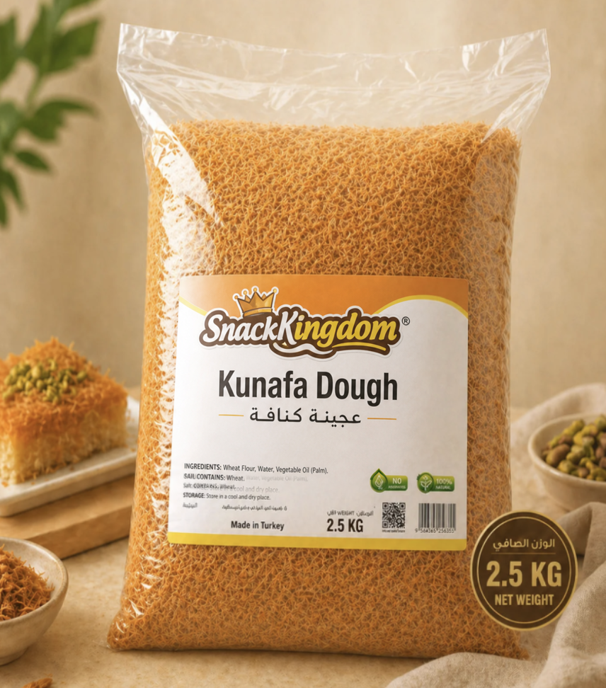 SnackKingdom Toasted Kadayif Dough 2.5 kg bag