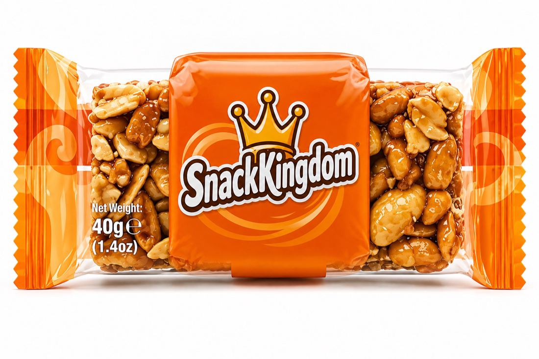 SnackKingdom Peanut Bar, 40 g