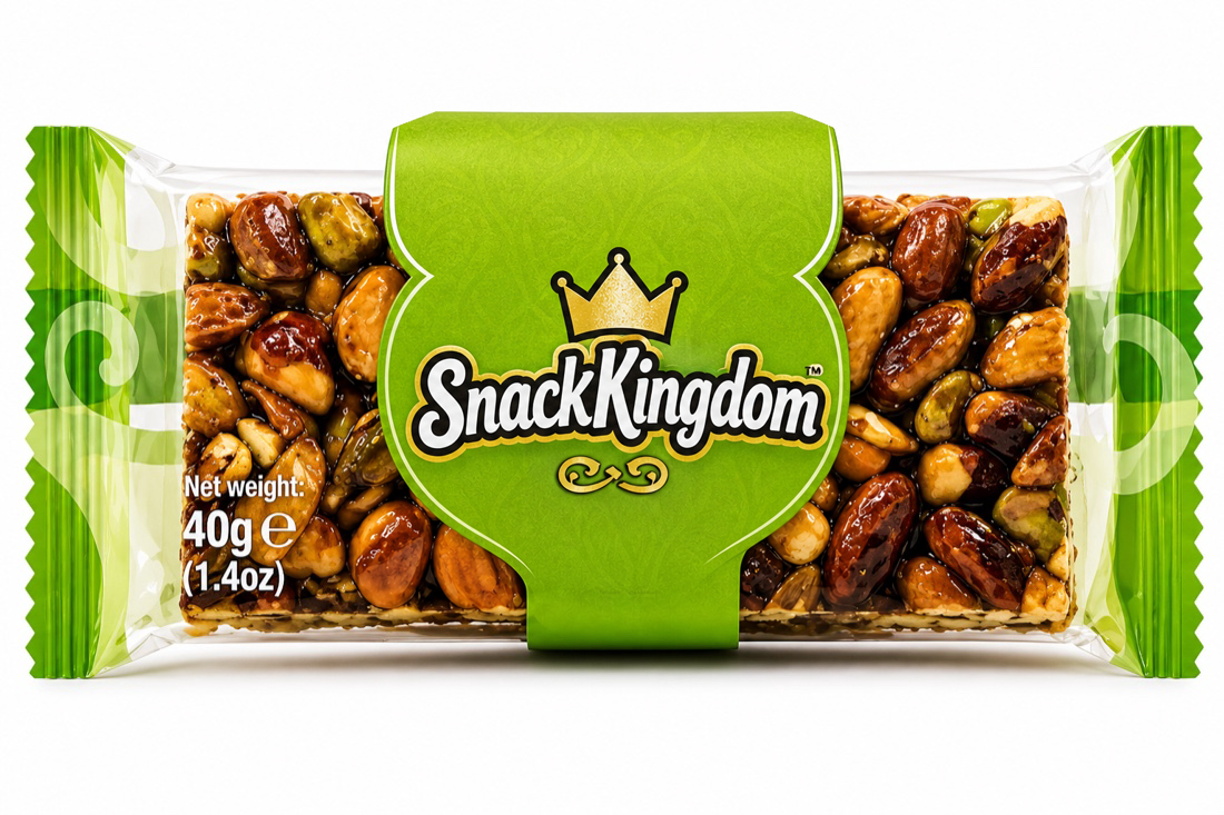 SnackKingdom Pistachio Bar, 40 g